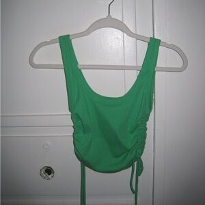 Zara size small green tank top